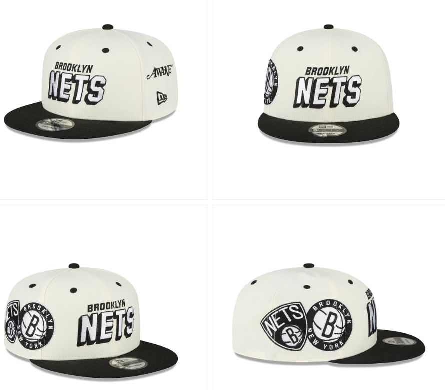 2023 NBA Brooklyn Nets Hat TX 2023320